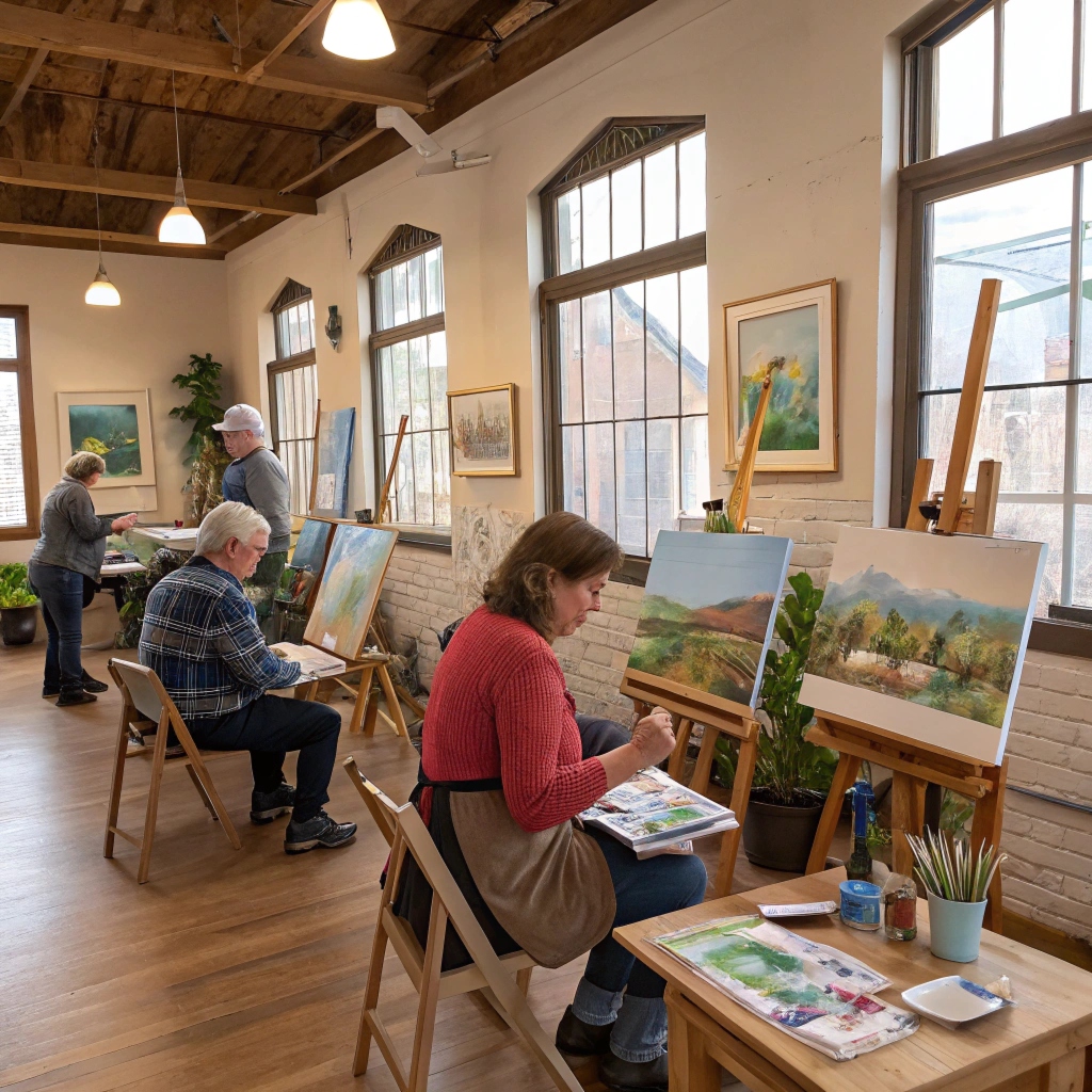 Curso de óleo intermedio